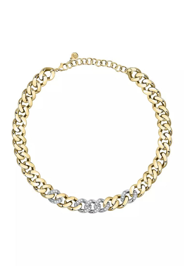 Chairra ferrgani bossy chain choker necklace - مجوهرات فضة في مصر