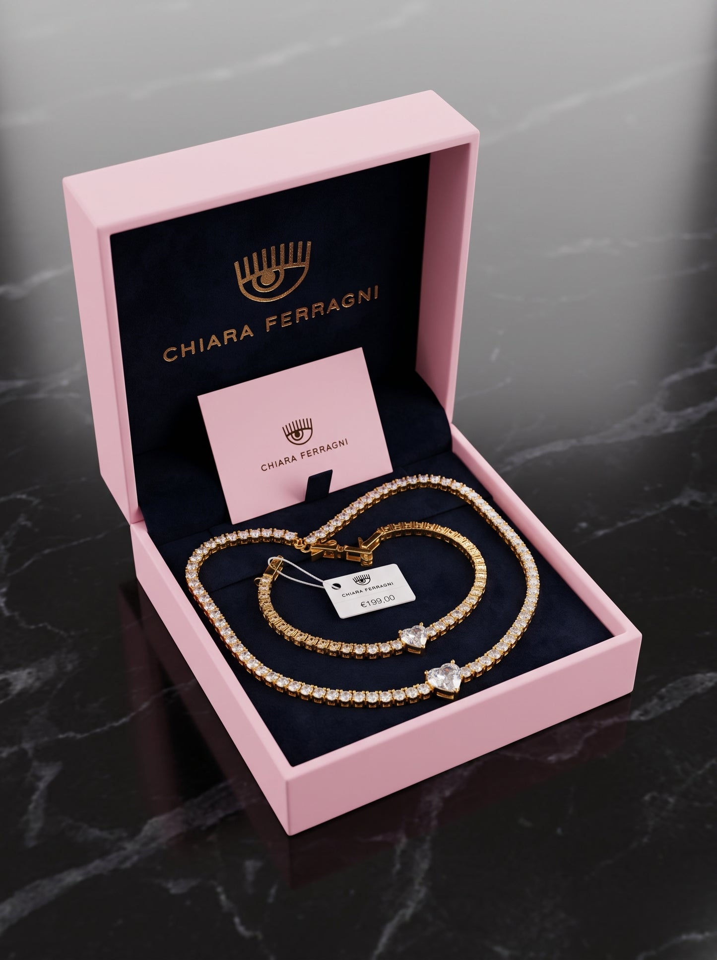 قلادة تشوكر بسلسلة من Chairra Ferragni