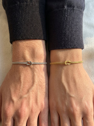 Soul Knot Couple Bracelets bracelet by Naggat Silver – view 4