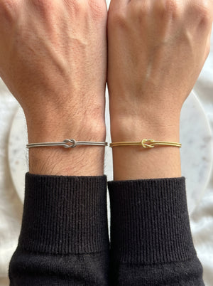 Soul Knot Couple Bracelets bracelet by Naggat Silver – view 2