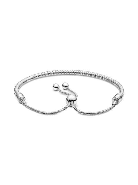 Pandora Snake Chain Slider Bracelet Naggat Silver