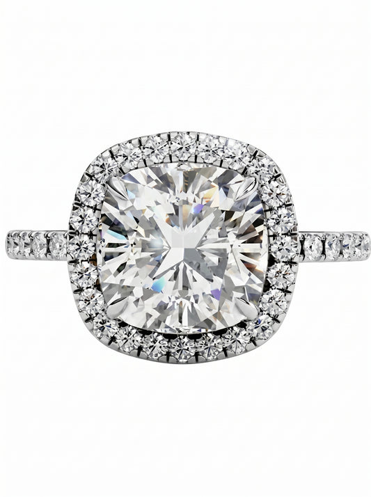Square Shape Ring S925 Silver - square-shape-ring-s925-silver