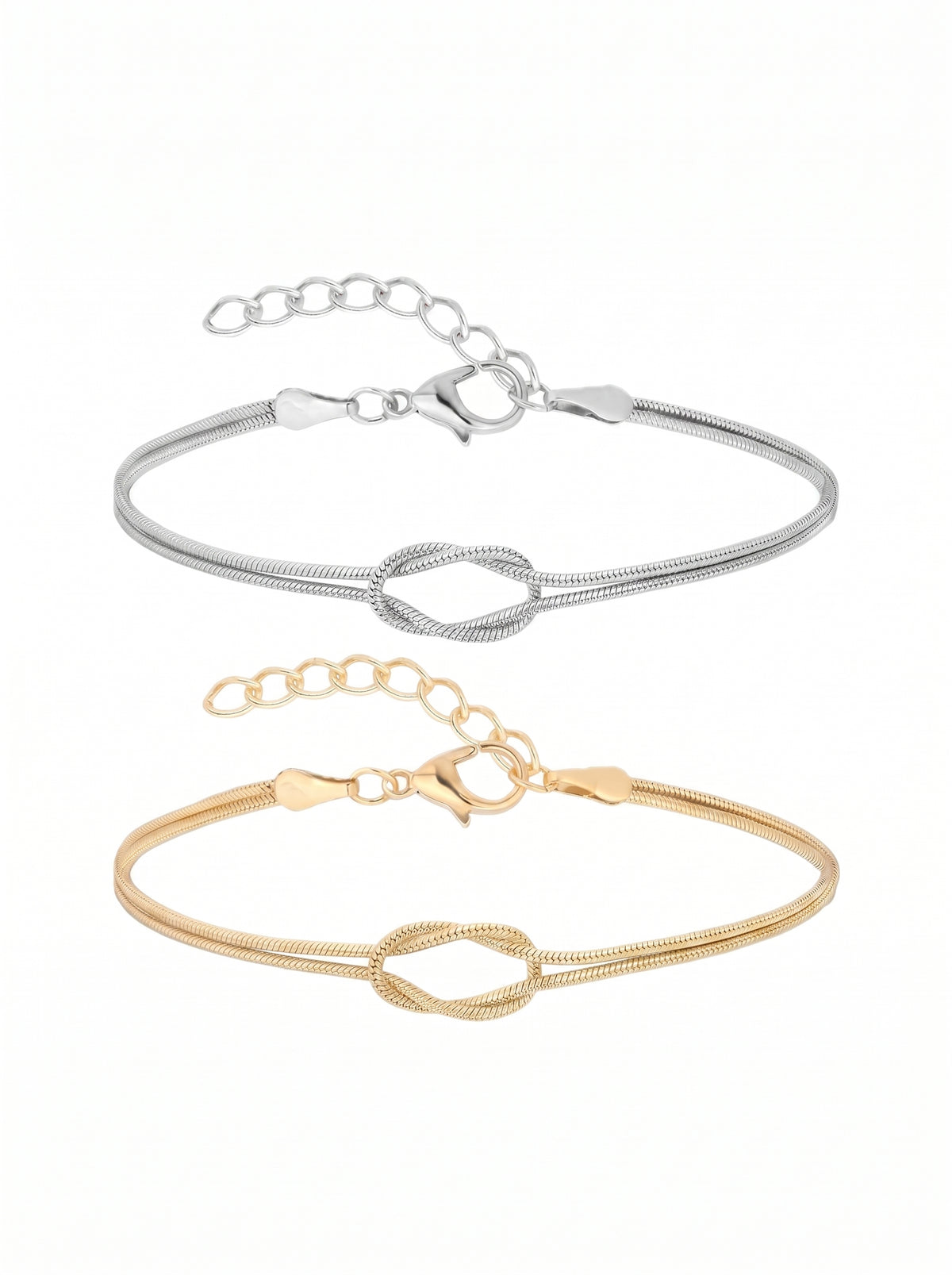 Soul Knot Couple Bracelets - مجوهرات فضة في مصر